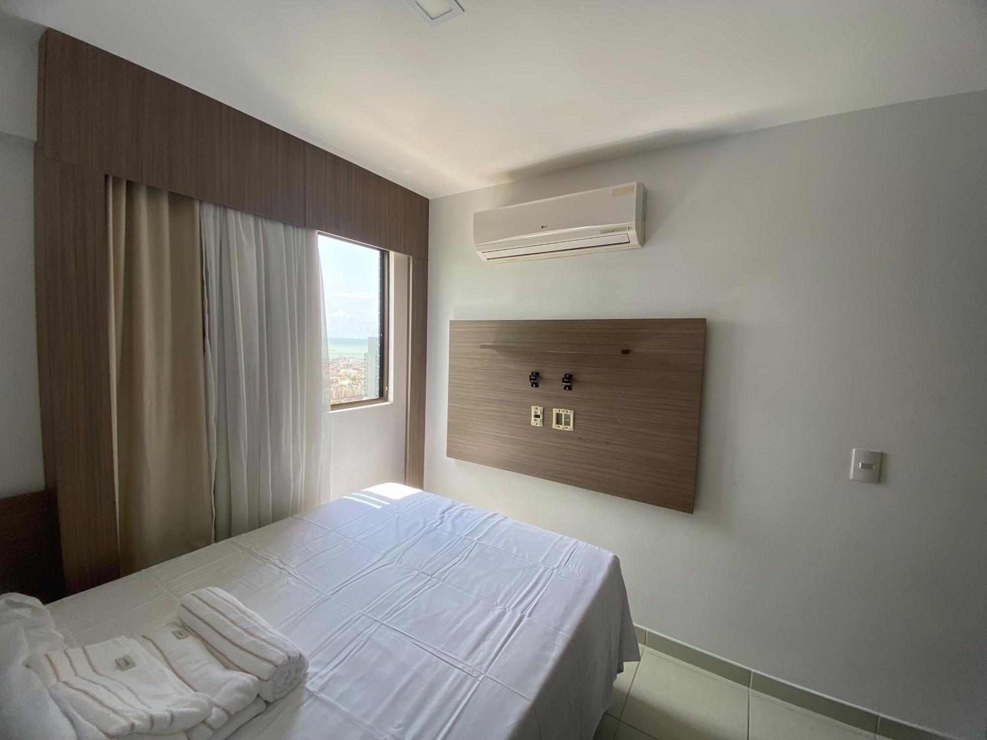 Flat Beach Class Excelsior - Em Frente Ao Shopping Riomar Recife Dış mekan fotoğraf