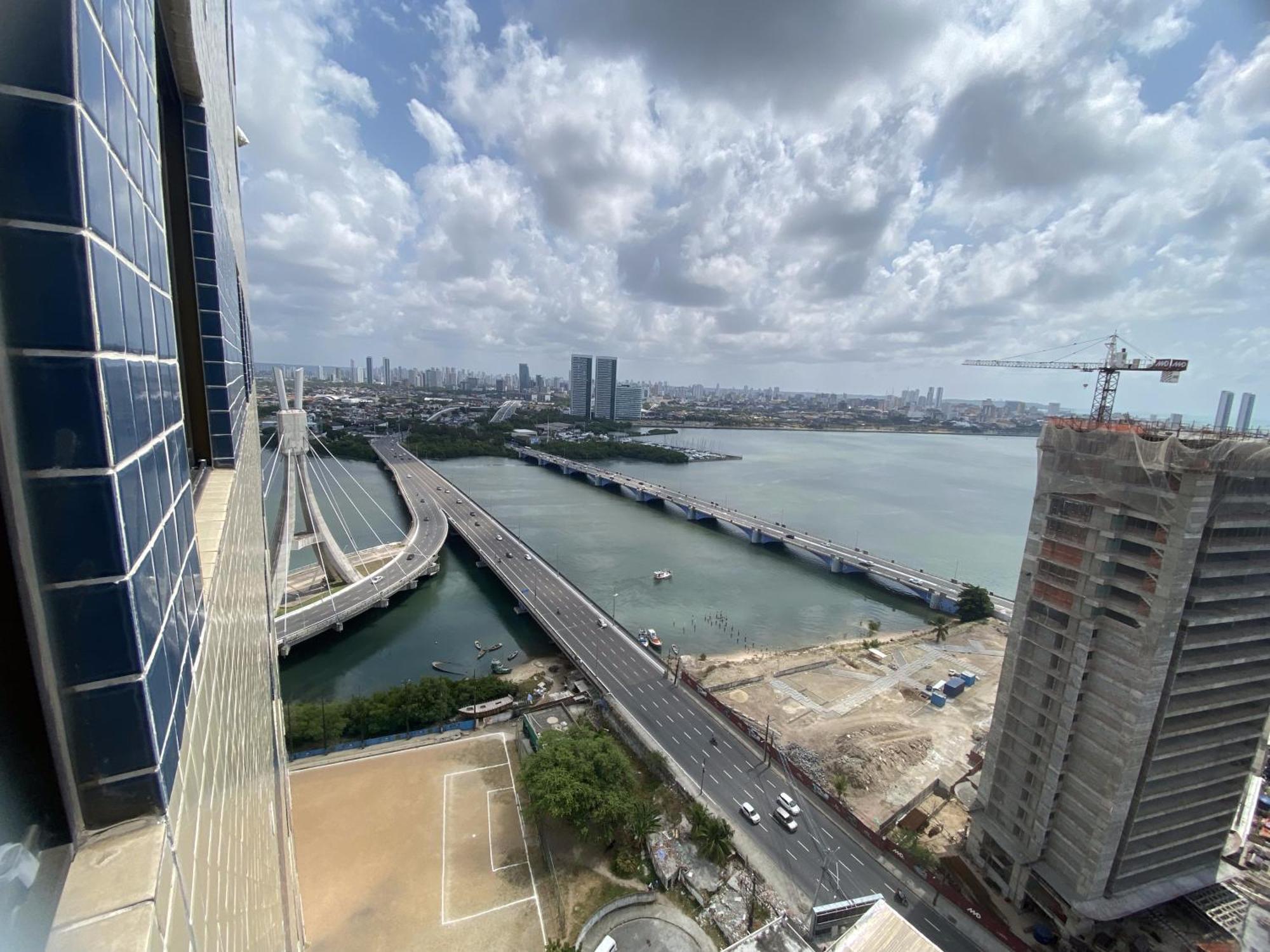 Flat Beach Class Excelsior - Em Frente Ao Shopping Riomar Recife Dış mekan fotoğraf