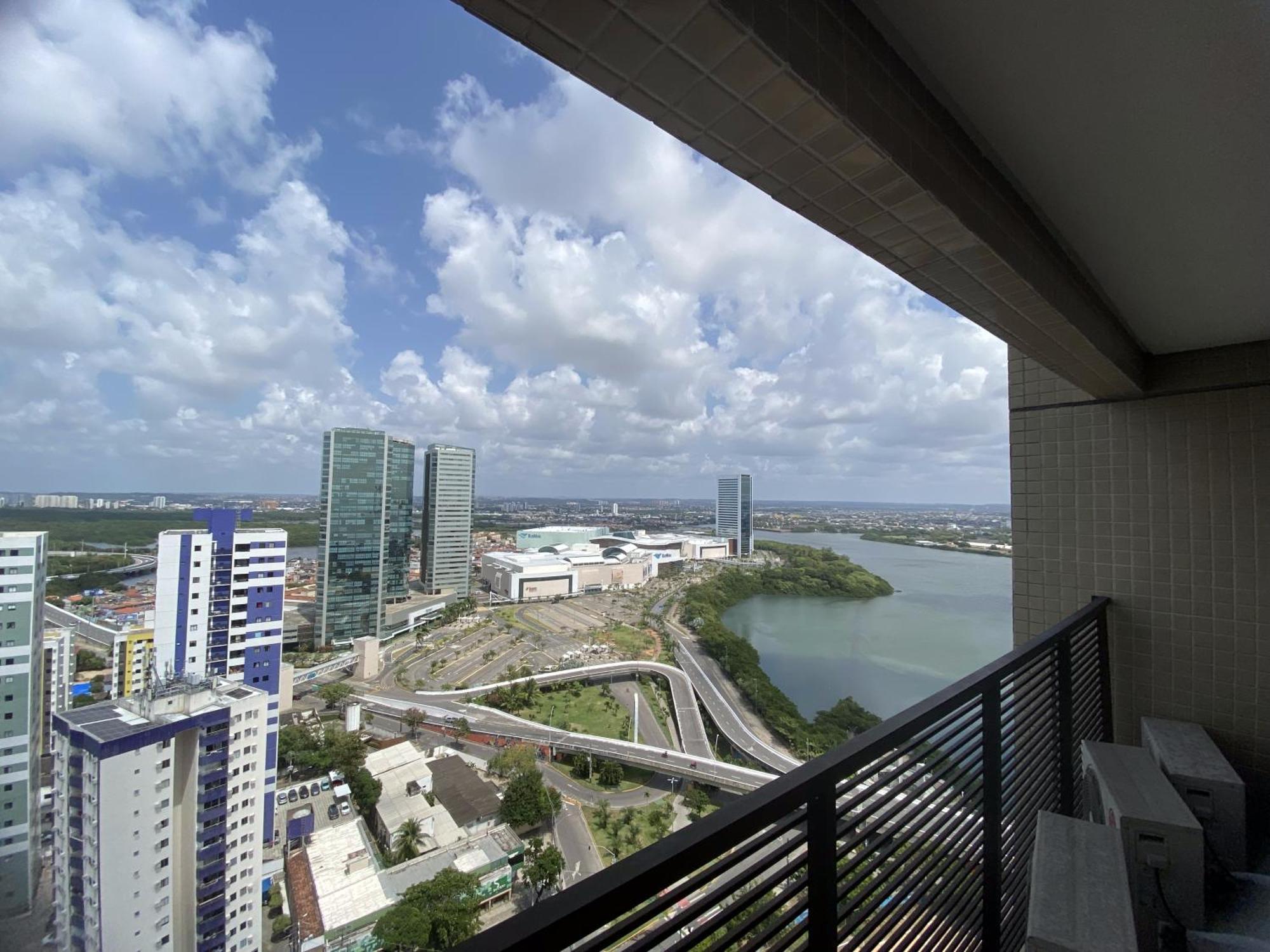 Flat Beach Class Excelsior - Em Frente Ao Shopping Riomar Recife Dış mekan fotoğraf